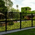 thumbnail image 3 of MAYEERTY 76 in x47 in Decorative Privacy Screen Outdoor Divider with Stand, 3 of 5