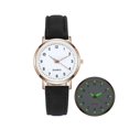 thumbnail image 2 of Ladies Wristwatches Luminous Women Watches Casual Leather Strap Quartz Watch, 2 of 5