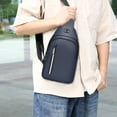 thumbnail image 6 of Menrkoo Chest Bag Travel Sports Shoulder Bag Casual Crossbody Bag Small Backpack Blue, 6 of 6