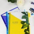 thumbnail image 7 of Plastic Binder Dividers with One Front Pocket and Tab Binder Divider for 3 Ring Binder, Multicolor, 10 Pack, 7 of 7