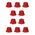 thumbnail image 2 of Sombrero de Pescador Minnieouse Cómodo Transpirable Protección Solar Gorro Rojo 58cm, 2 of 6