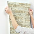 Brick Peel and Stick Wallpaper