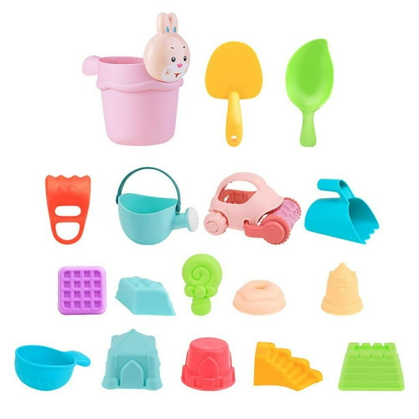 Herramientas De Playa De 17 Uds., Juguetes De Arena, Recuerdos De Fiesta Para Niños, Herramientas De Playa De Agua Divertidas, Pala De Arena Y Cubo, Juego De Juguetes, Regalos Kearding OD012735-00