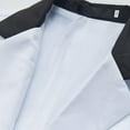 thumbnail image 6 of Luxalzxs Men's Sport Coats & Blazers Regular Fit Business Suit Jacket Prom Party Wedding Tuxedo Slim Fit Casual One Button Lightweight Daily Suit Blazer, 6 of 9