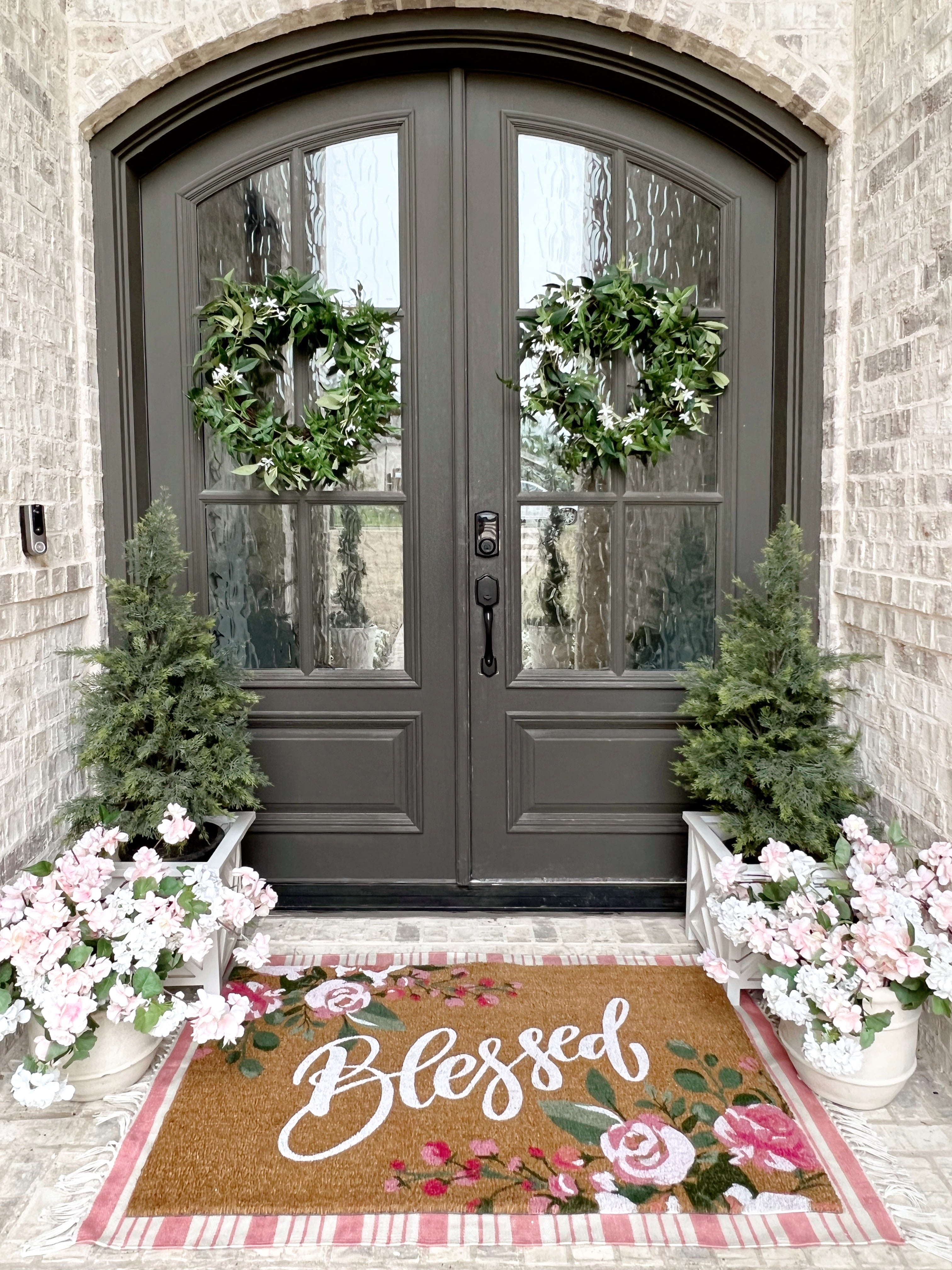 My Texas House Blessed Coir Doormat, 30"X48"