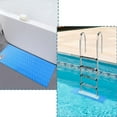 CHENZERO 1Rolls Swimming Pool Ladder Mat 9"x35.4" Non Slip Pool Step