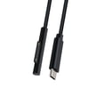 thumbnail image 4 of Cable de carga tipo c 15V 3.25A Cable de carga CC 1.8m Accesorio para tableta para Surface Pro 3/4/5/6 Inevent EL5088-00B, 4 of 6