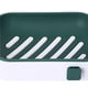 thumbnail image 3 of Bewildely Caja de jabonera montada en la pared Perforación libre Soporte de bandeja de drenaje de 2 capas Estante de almacenamiento para inodoro de baño Juegos de accesorios de baño Verde Bewildely HA000549-02B, 3 of 6