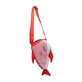 thumbnail image 3 of Bolsa de malla para playa de verano para niños, 25 x 18 x 15 cm, multiusos, para guardar juguetes de arena. Rojo, 3 of 8