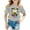 Light Gray, variant on Girls Loose Fit Tops Tees Shirts Everyday School Spring Summer Wear Easy Clean Ages 3 16 Stylish Comfortable Casual Outdoor (Yellow,5-6 Years)