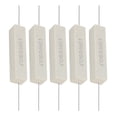 thumbnail image 4 of 10W 10 Ohm 5% Resistor de potencia cemento ceramico enrollamiento x 5, 4 of 11