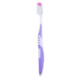 thumbnail image 2 of Cepillo suave para el cabello, cepillo para dientes, mango antideslizante de PP, cepillo de limpieza de dientes para adultos, color morado, 2 of 8
