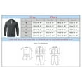 thumbnail image 3 of TAIAOJING Hoodies Sweatshirt For Men Autumn And Winter Casual Loose Stitching Solid Color Hooded Sweater Top Street -Hop Sweatshirts, 3 of 4