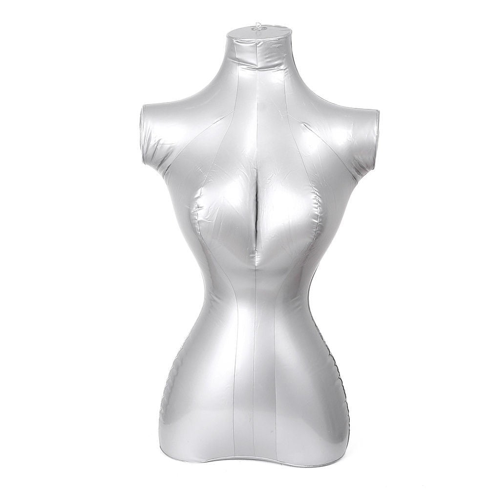 Inflatable Male Torso Model Half Body Mannequin Top Clothing Display Props 