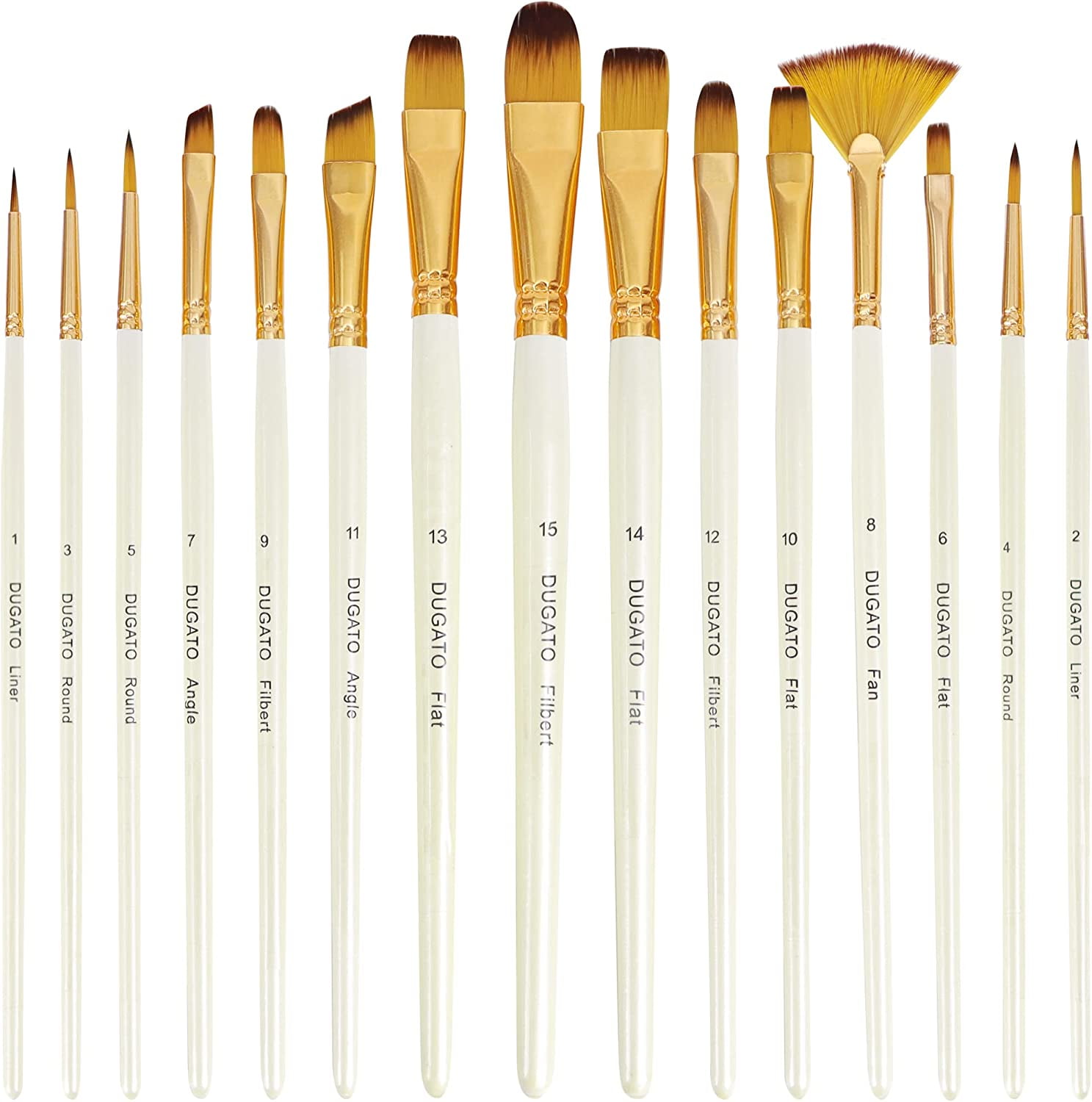 Miniature Paint Brush Set, Set of 12 Art Brushes – MyArtscape