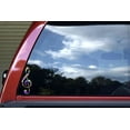 thumbnail image 2 of 2in x 6in Groovy Swirl Treble Clef Sticker, 2 of 3