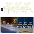 thumbnail image 2 of LED String Light Reindeer Silhouetted Garden Landscape Pathway Reindeer, 2 of 8