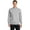 Ash, variant on Port & Co Adult Male Men Plain Long Sleeves Sweatshirt Gold 4X-Large