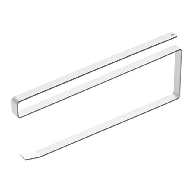 Porte-serviettes en Papier en Acier Inoxydable, Distributeur de Rangement Multi-Usage pour Salles de Bains Cuisines, Installation Facile, Gain de Place Sans Perçage (Taille Régulière)