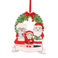 thumbnail image 1 of Adornos navideños Coronas de madera Colgantes navideños familiares Adornos navideños de madera Wmkox8yii fhajkh5122, 1 of 1