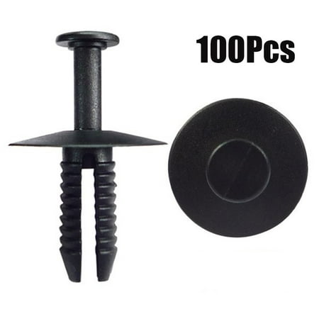 

100pcs Bumper Trim Door Sill Wheel Arch Clips Rivet Retainer For BMW 51118174185