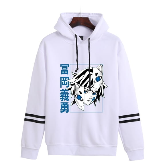 Duoxingbao Cross-border Demon Slayer Hoodie Long-Sleeve Sweatshirt for Men and Women Couple Outfit