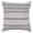 Gray, variant on Set of Four 18" X 18" Blue Beach Chevron Cotton Zippered Pillow