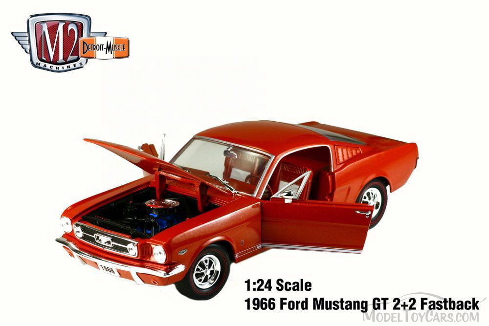 FORD Mustang Fastback 1966 Beige Details about   Scale model car 1:64 