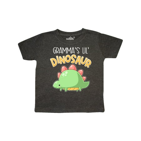 

Inktastic Gramma s Lil Dinosaur with Cute Stegosaurus Gift Toddler Boy or Toddler Girl T-Shirt