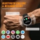 thumbnail image 5 of Reloj inteligente AdiVax Military GPS con linterna LED para hombre, color negro, 5 of 9
