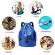 thumbnail image 4 of Mochila deportiva con cordón y bolsillos laterales de malla para gimnasio, 4 of 8