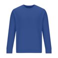 thumbnail image 5 of CYiJun Men's Long Sleeve T Shirts Fall Casual Waffle Weave T-Shirts Winter Breathable Comfort Basic Tee,Blue M, 5 of 8