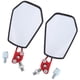 thumbnail image 1 of Espejos retrovisores es de carreras de aluminio para motos ATV Motocross rojo Baoblaze Espejos retrovisores laterales de la carrera, 1 of 8