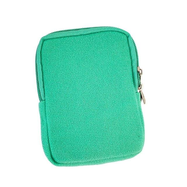 Bolsa para botella de agua DYNWAVEMX Bolsa Ligera con cremallera verde para fitness y camping