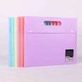 thumbnail image 2 of TUWABEI Plastic Envelopes Envelopes, HeavyDuty File Folders, Clear Folders with Pockets, Folders for Documents Letter A4 Size, Filing Folders, Travel Bags, Office School Paper Storage, 2 of 7