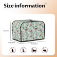 thumbnail image 5 of Picia Bunny And Rose Print 2 Slice Toaster Cover , Toaster Protector Dustproof Kitchen Appliance Cover, Kitchen Appliance Dustproof Protector, 5 of 7