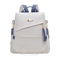 thumbnail image 2 of Mochila de cuero para mujer | Mochila de viaje antirrobo | Mochila informal de gran capacidad | Bolso de hombro impermeable para el trabajo, la escuela y los desplazamientos, 2 of 6
