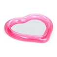 thumbnail image 2 of Hamaca acuática FUNBOY Original con forma de corazón transparente con flotador de malla para piscina, 2 of 6