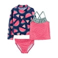 thumbnail image 1 of Set Rashguard Simple Joys de Carter's Watermelon Girls 4T, 1 of 3