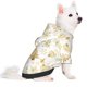thumbnail image 2 of Fotbe Gold Christmas Tree Sudadera con Estampado para Perros Pequeños – Suéter con Capucha para Mascotas, Tela Suave de Forro Polar con Bolsillo-XX-Large, 2 of 7
