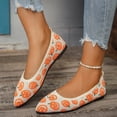 thumbnail image 5 of Willtoo Halloween Womens Mesh Breathable Loafers Pumpkin Print Slip On Shoes Lightweight Casual Shoes, 5 of 5