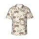 thumbnail image 1 of Balery Vintage Farm Pigs Camisas hawaianas de manga corta para hombre, camisas playeras de corte holgado, camisas de vacaciones con botones,XX-Large, 1 of 7