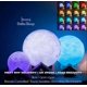 thumbnail image 1 of Lámpara de luna táctil con control remoto de 16 colores, luz nocturna USB para niños, LED regulable 3D con control remoto y soporte de madera., 1 of 4