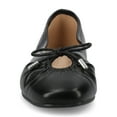thumbnail image 6 of Journee Womens Callee Ballet Bow Slip On Dress Flats, Widths Available, 6 of 9