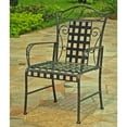 thumbnail image 2 of Mandalay Set of Two Iron Chairs, 2 of 6