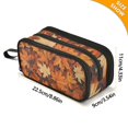 thumbnail image 4 of FORMRS Pencil Case with 3 Compartments Zipper Pouch, Elementary School Level and up, Fall Pattern, 4 of 8
