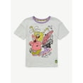 thumbnail image 4 of Spongebob X Justice Girls Oversized Tee, Sizes XS - XLP, 4 of 10