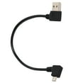 thumbnail image 4 of Cable de Ángulo Recto, Aplicacia Amplia USB A A Micro Resistencia Al Desgaste del Cable Usb para la Cámarae para Teléfono Móvil para Televisores, 4 of 7