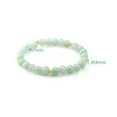 thumbnail image 7 of K-KED Real 24K Yellow Gold Bracelet For Women Natural Jade 7-8mm Beads Bracelet 1PCS-16cm/6.3inch, 7 of 7