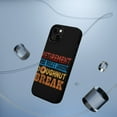 thumbnail image 5 of DistinctInk MagSafe Tough Case for Apple iPhone 15 Plus (6.7" Screen) - Retirement World's Longest Doughnut Break - Wireless Charging Compatible, 5 of 6